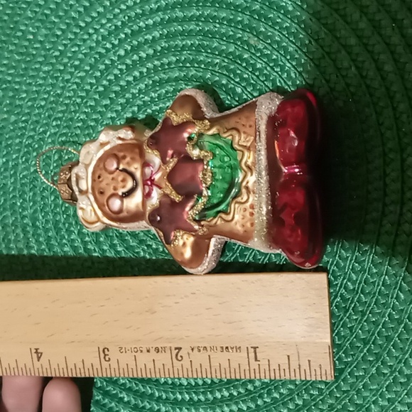 SET OF (3) HAND BLOWN CHRISTMAS ORNAMENTS - Picture 7 of 8